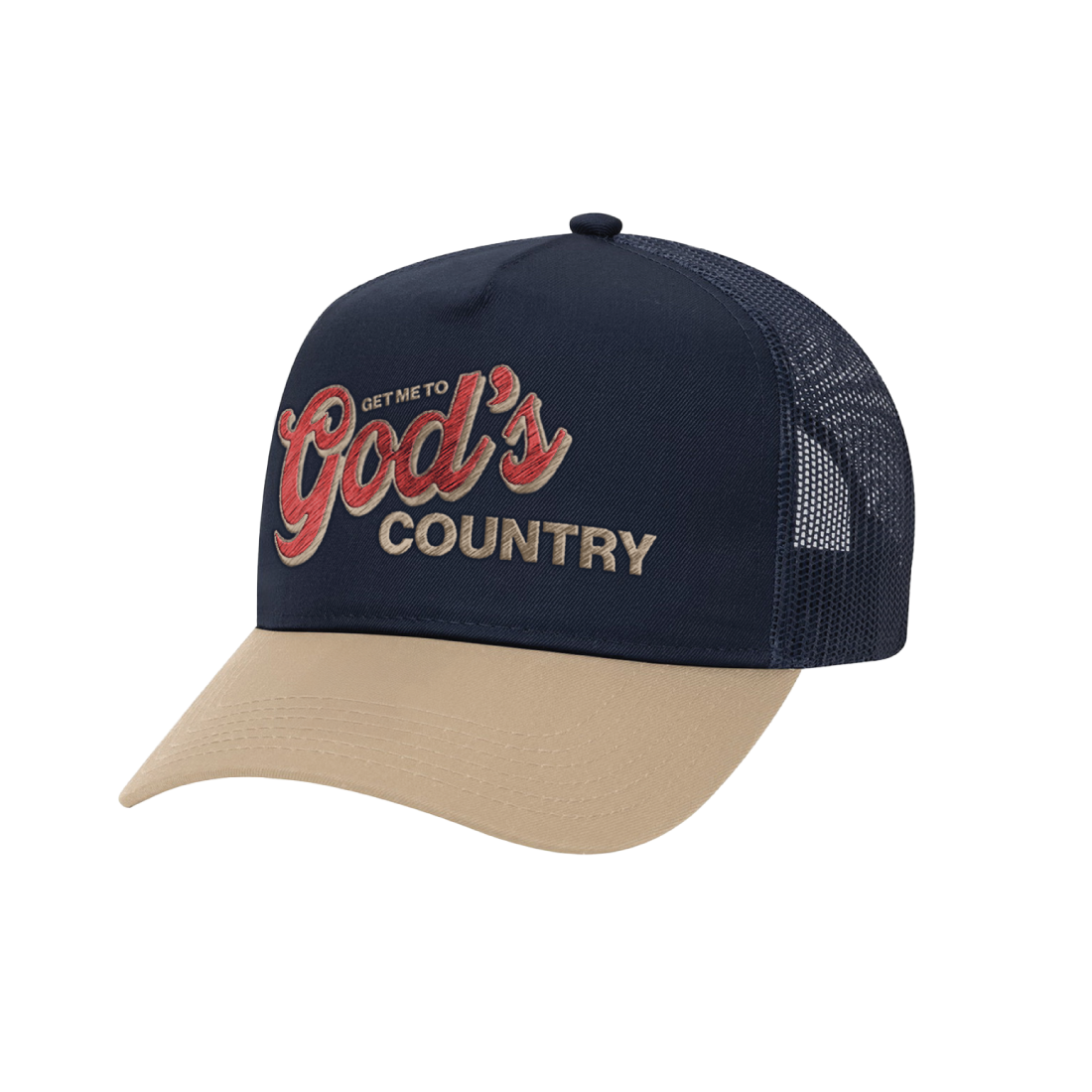 Country Trucker Caps Country Hats Caps Get Me To God's Country Hat