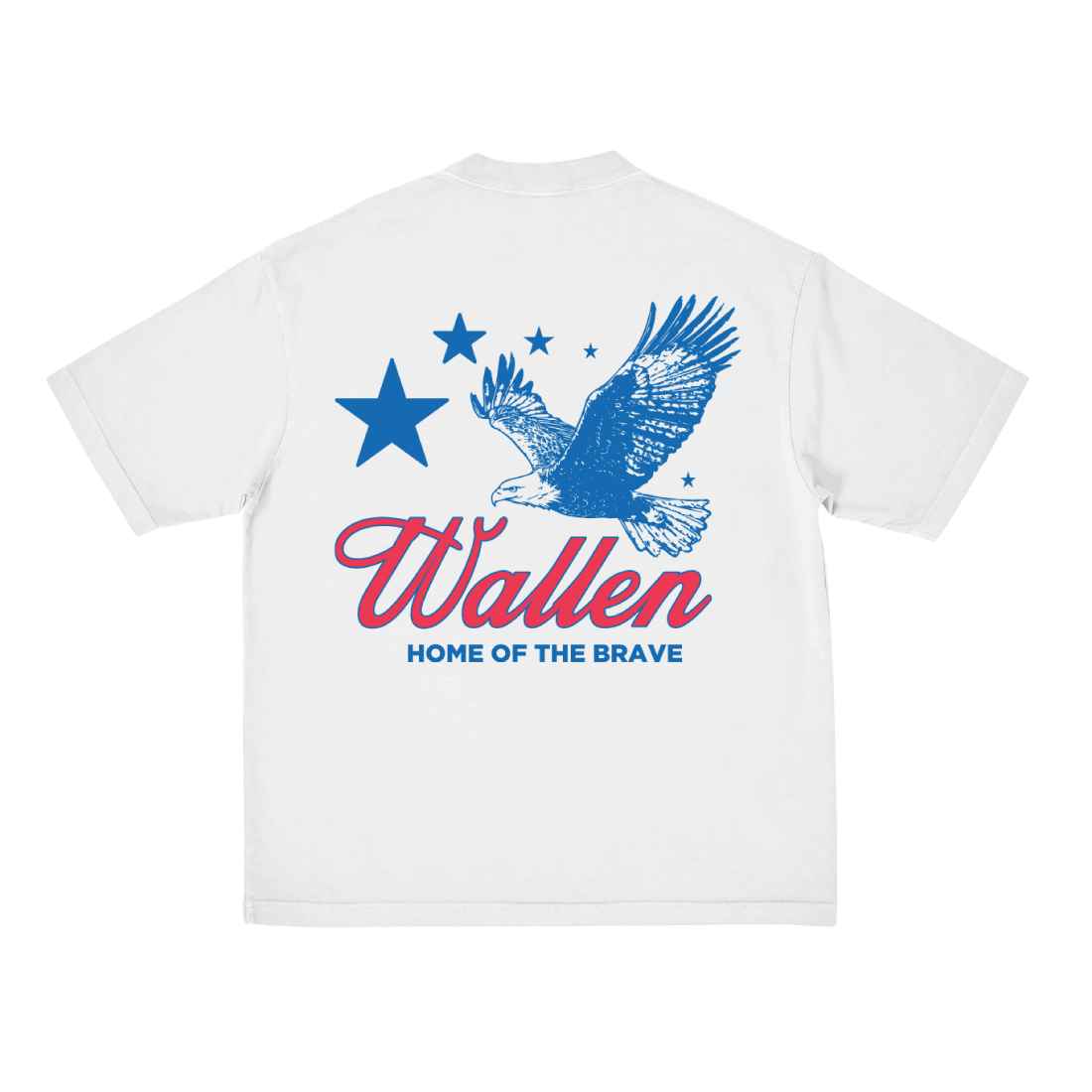 HOME OF THE BRAVE T-SHIRT BACK