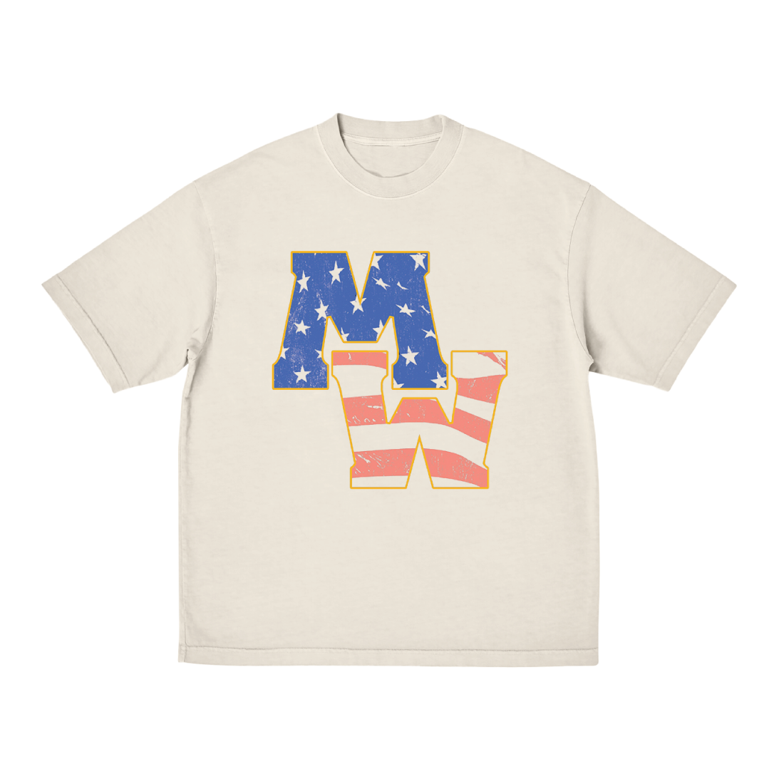 MW STARS AND STRIPES T-SHIRT