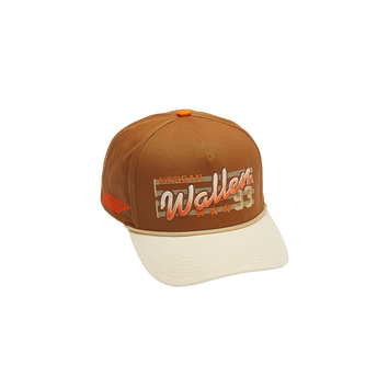 Morgan Wallen 93 Brown Baseball Hat Front 