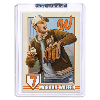 Morgan Baseball Card Front