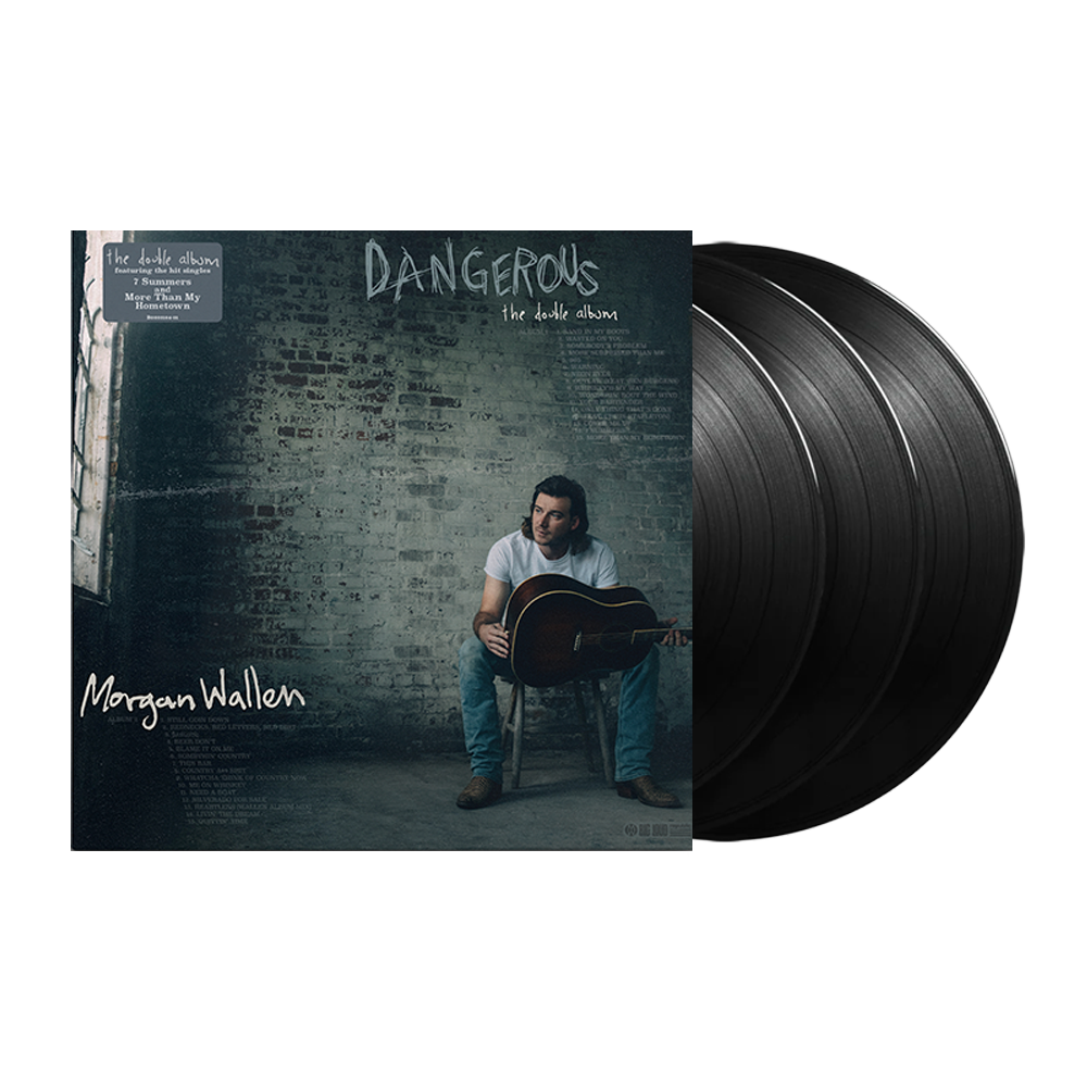 Morgan Wallen / Dangerous The deals Double Album Exclusive Orange Color 3x Vinyl LP