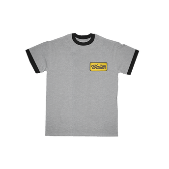 Yellow Patch Ringer T-Shirt Rich text editor