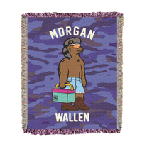 Norris Bear Woven Blanket