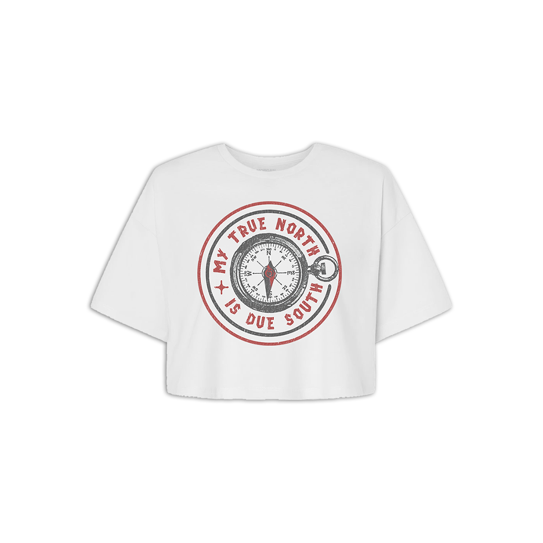 Compass Cropped Tee