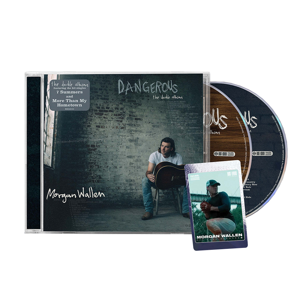 DANGEROUS: THE DOUBLE ALBUM CD W/  LIMITED EDITION BASEBALL CARD