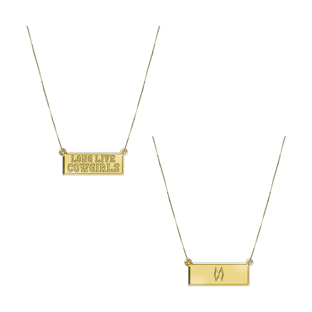 Long Live Cowgirls Gold Necklace