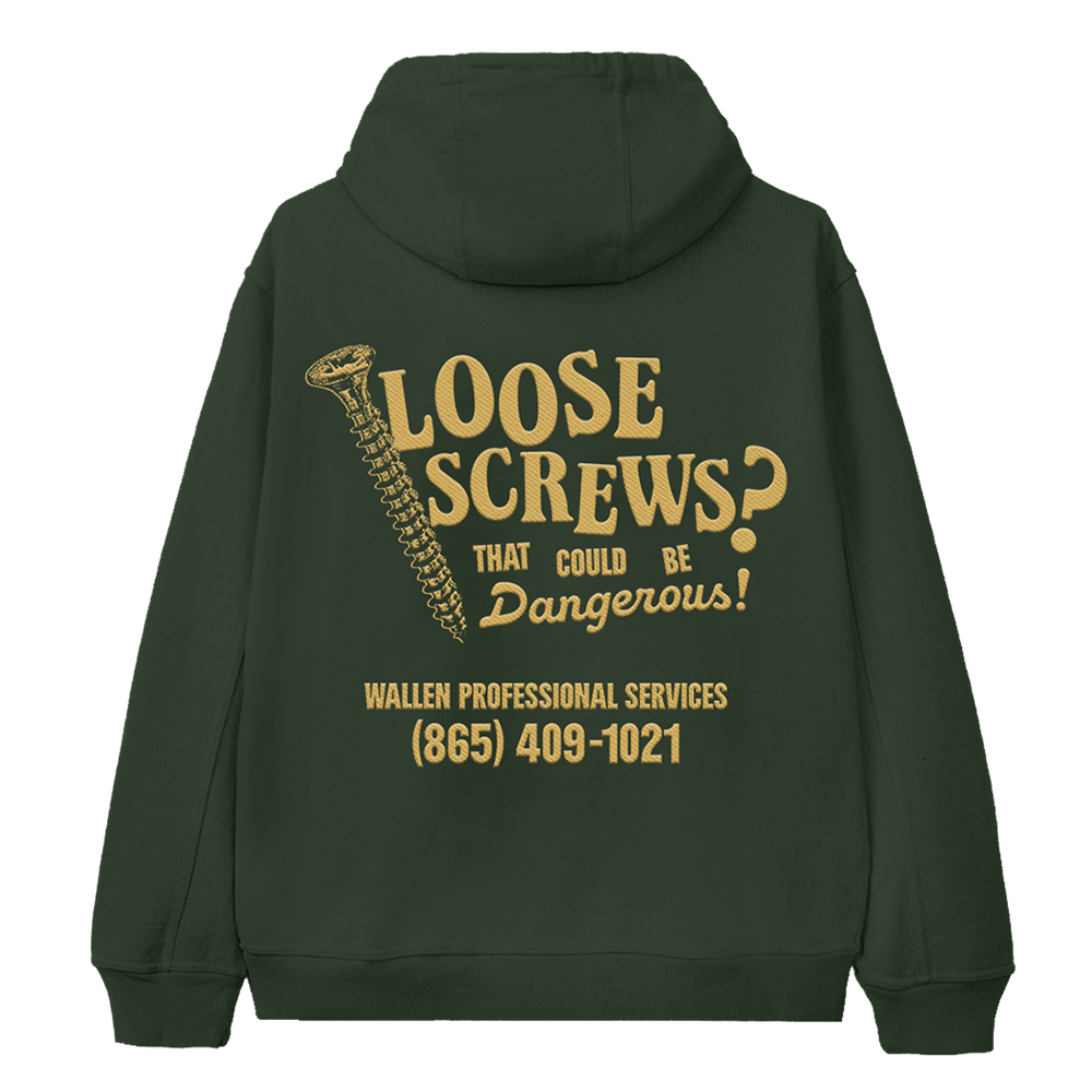 Loose Screws Hoodie Back