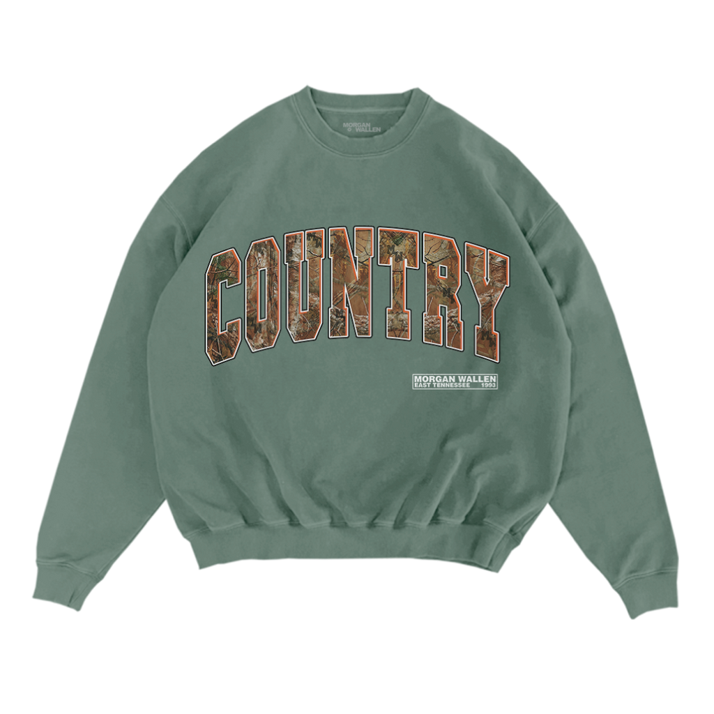 COUNTRY Crewneck Morgan Wallen Official Store