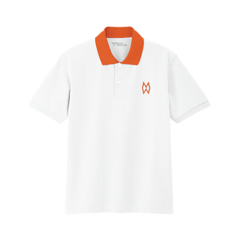 MW Two-Tone Golf Polo Shirt Front