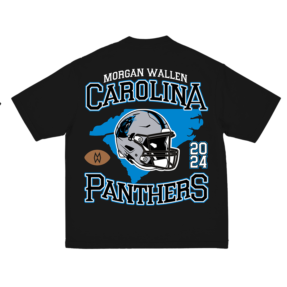 MW x Carolina Panthers T-Shirt Back