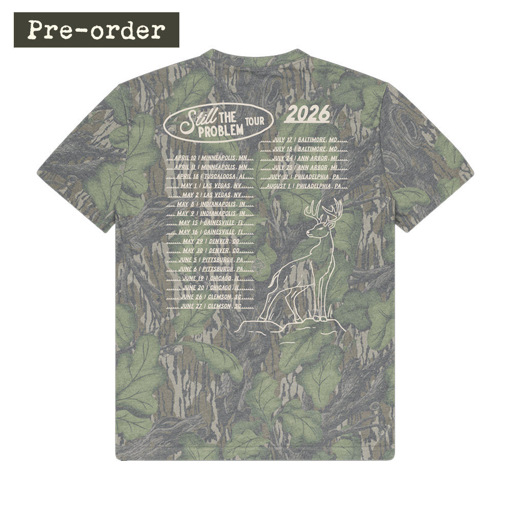 Still The Problem Tour Camo T-Shirt Back