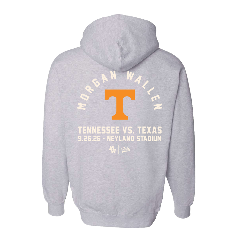MW x Vols Grey Hoodie Back