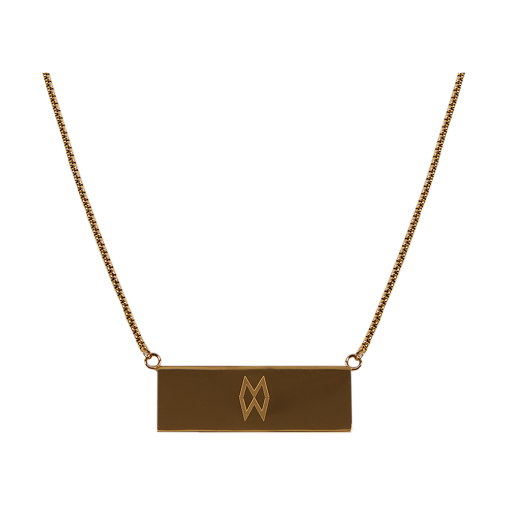 Long Live Cowgirls Gold Necklace Back