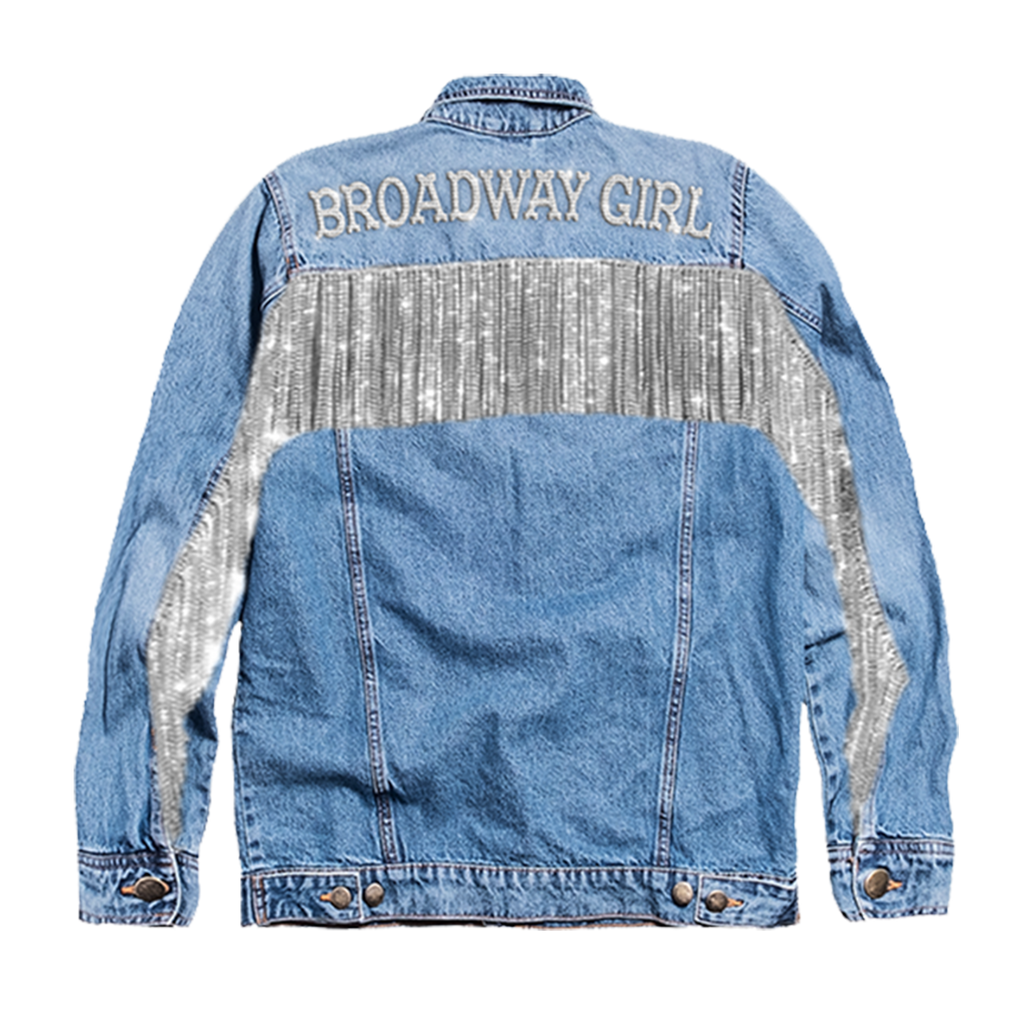 Jean jacket with 2025 name on back