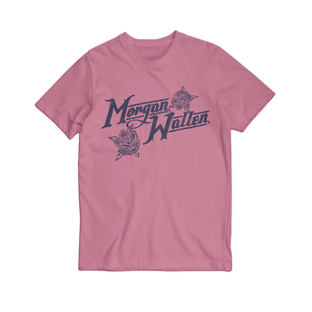 Morgan Wallen Pink Floral T-Shirt