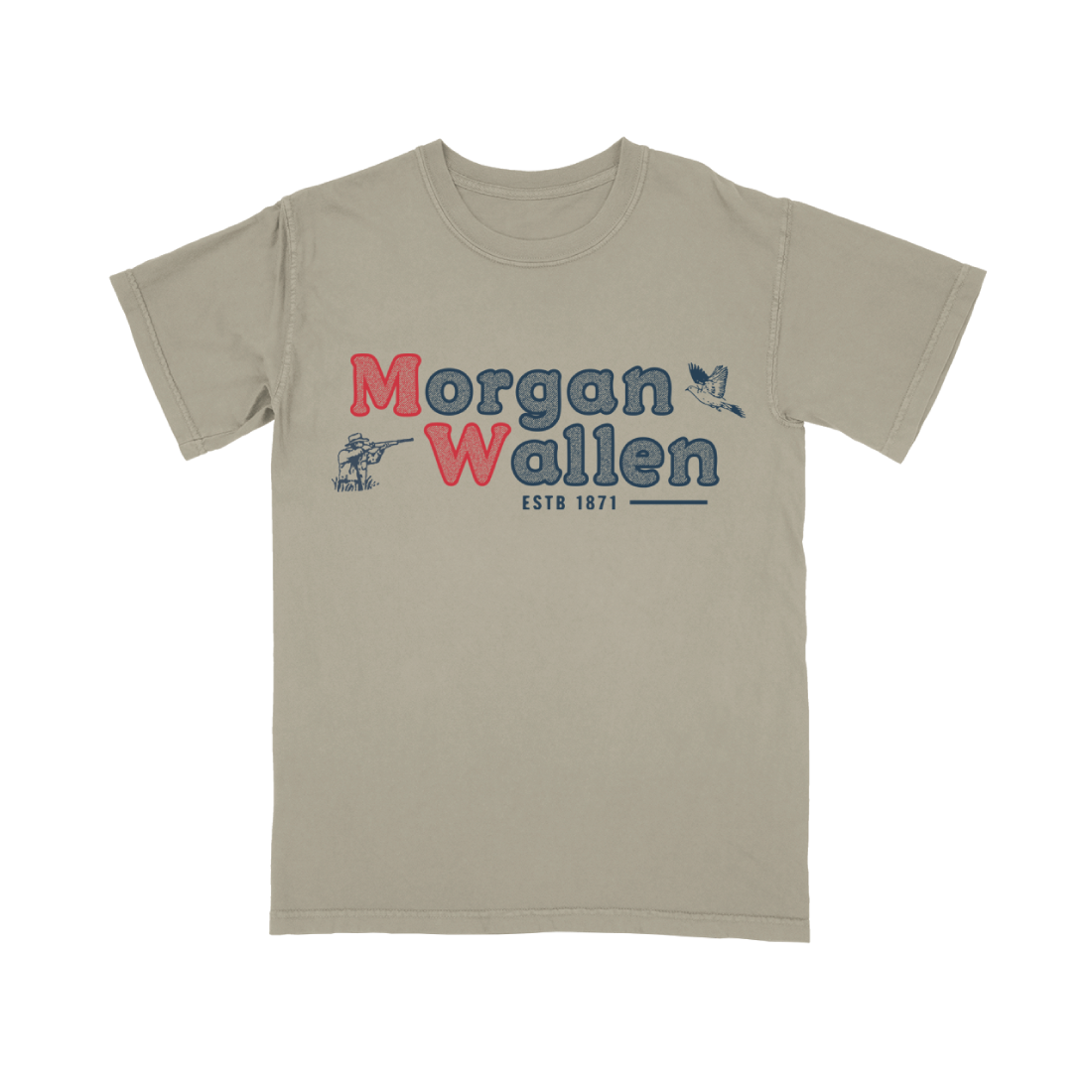 Morgan Wallen x Field & Stream Tan T-Shirt