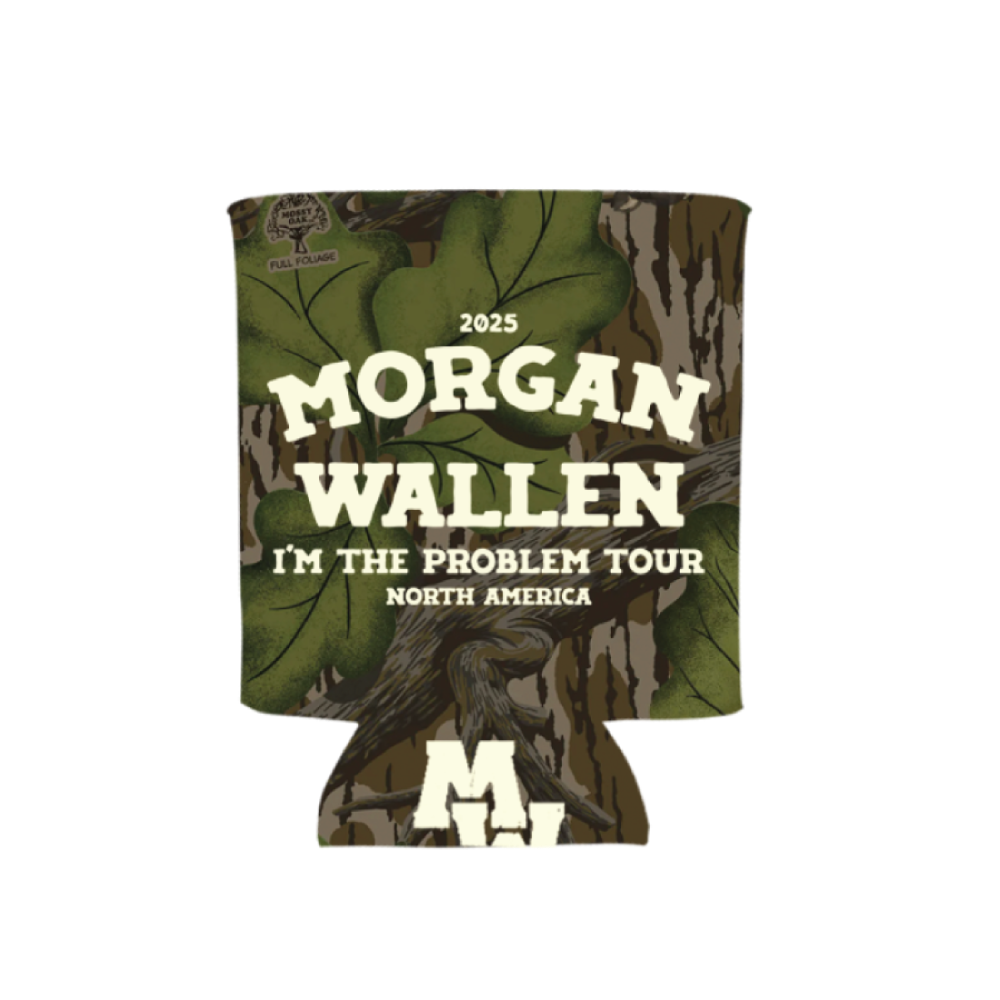 I’m The Problem Tour Camo Can Cooler Front