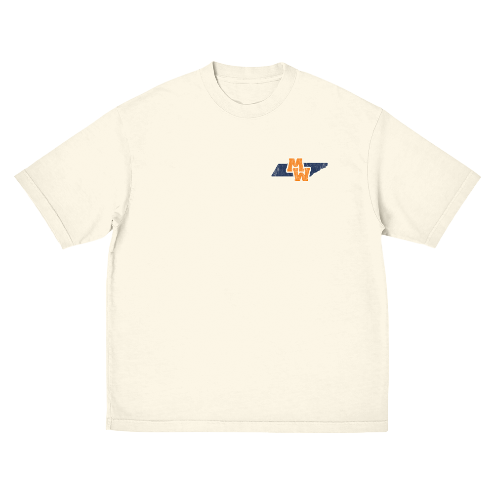 Morgan Wallen x UT Ivory T-Shirt Front