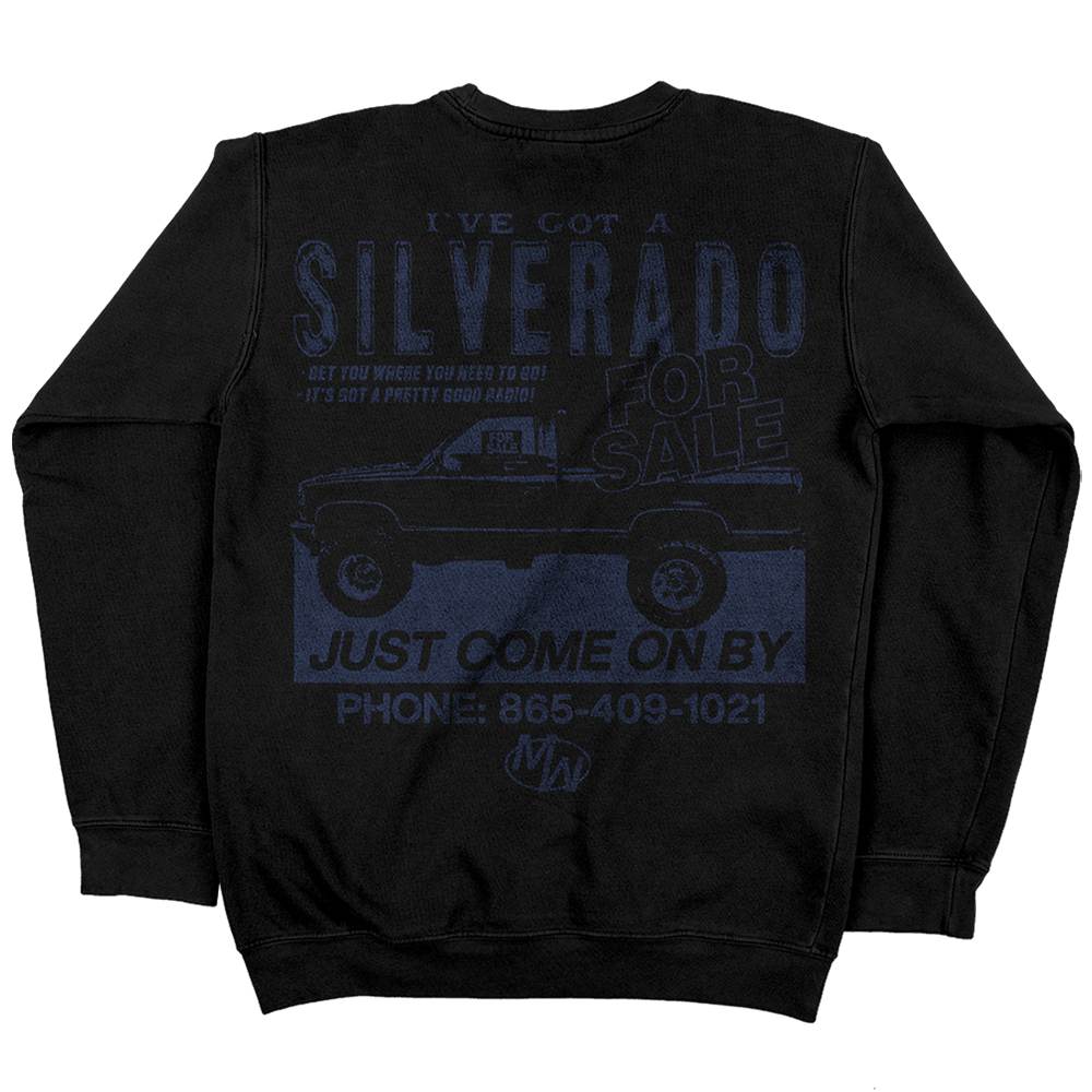 Silverado For Sale Crewneck Back