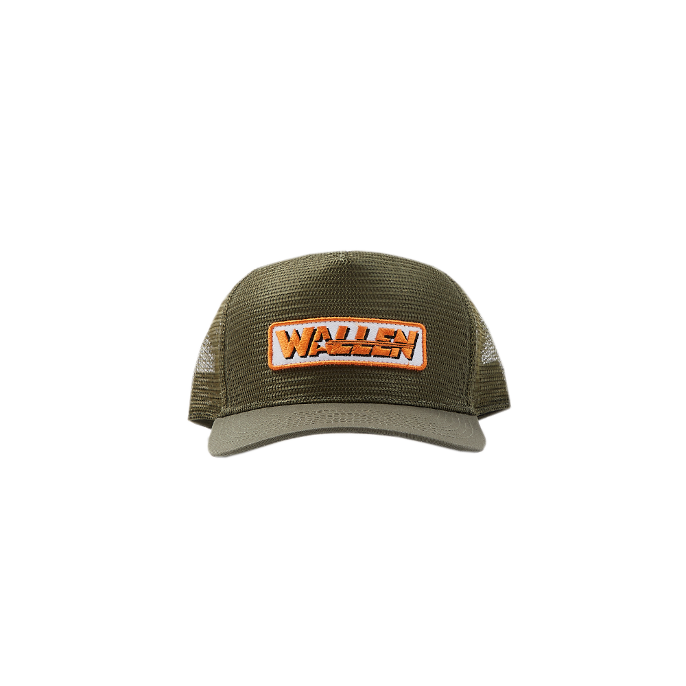 Wallen Olive Green Hat Front