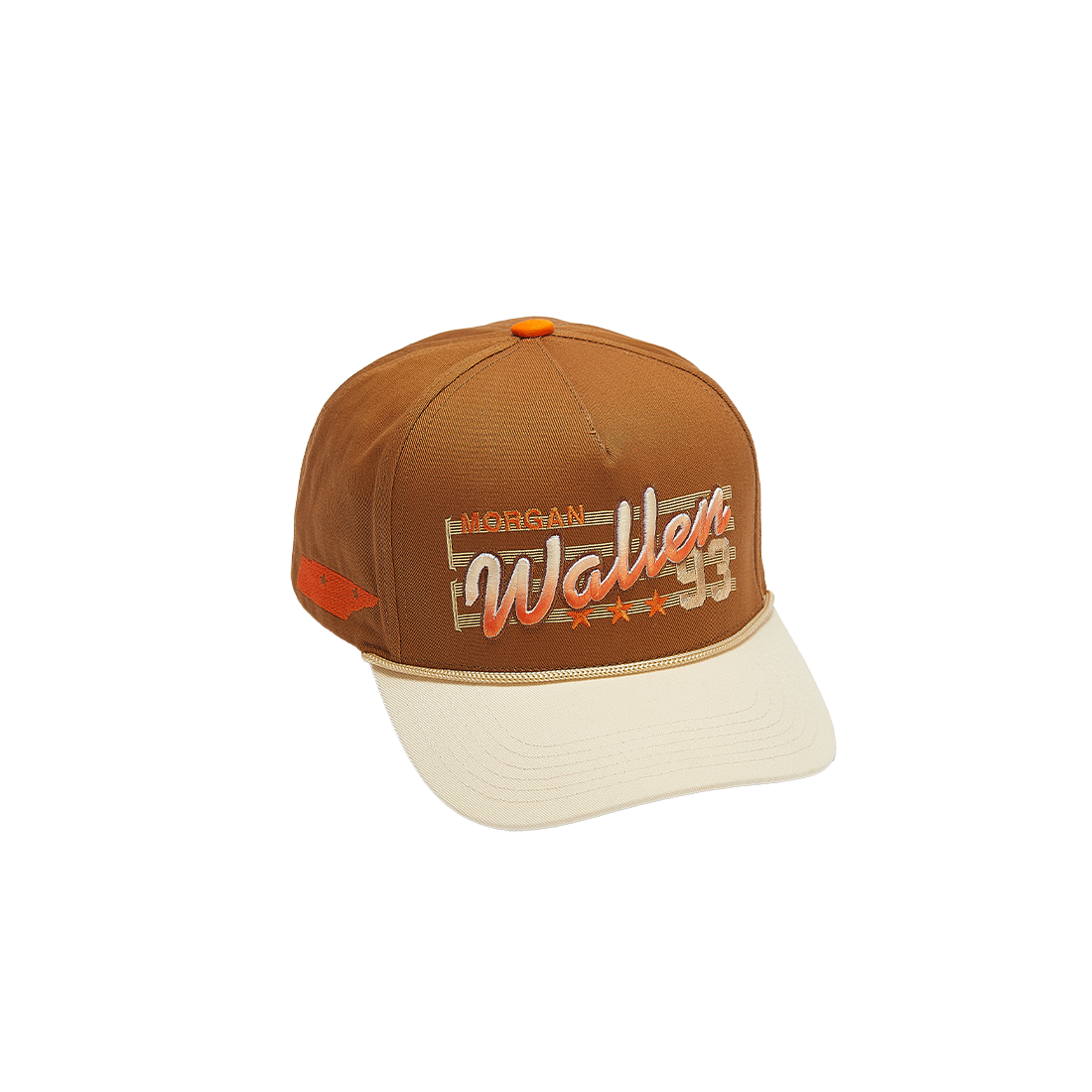 Morgan Wallen 93 Brown Baseball Hat - Morgan Wallen Official Store