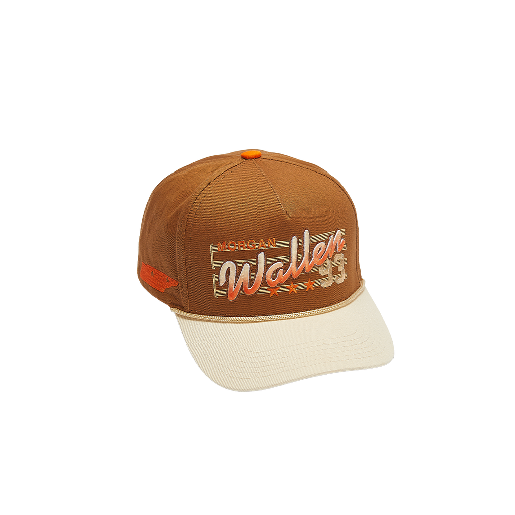 Morgan Wallen 93 Brown Baseball Hat Front 