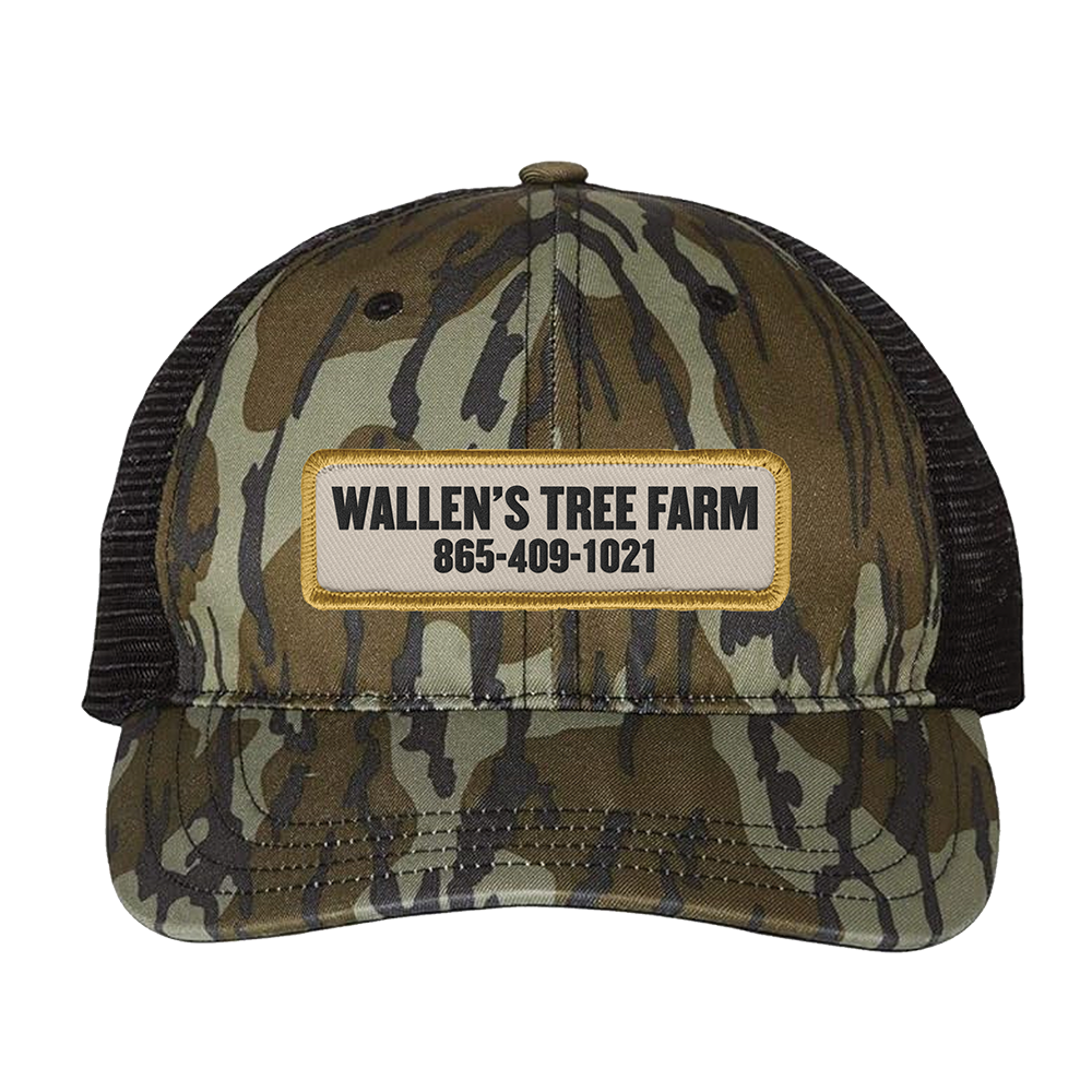Wallen's Tree Farm Camo Hat Wrapped Exclusive