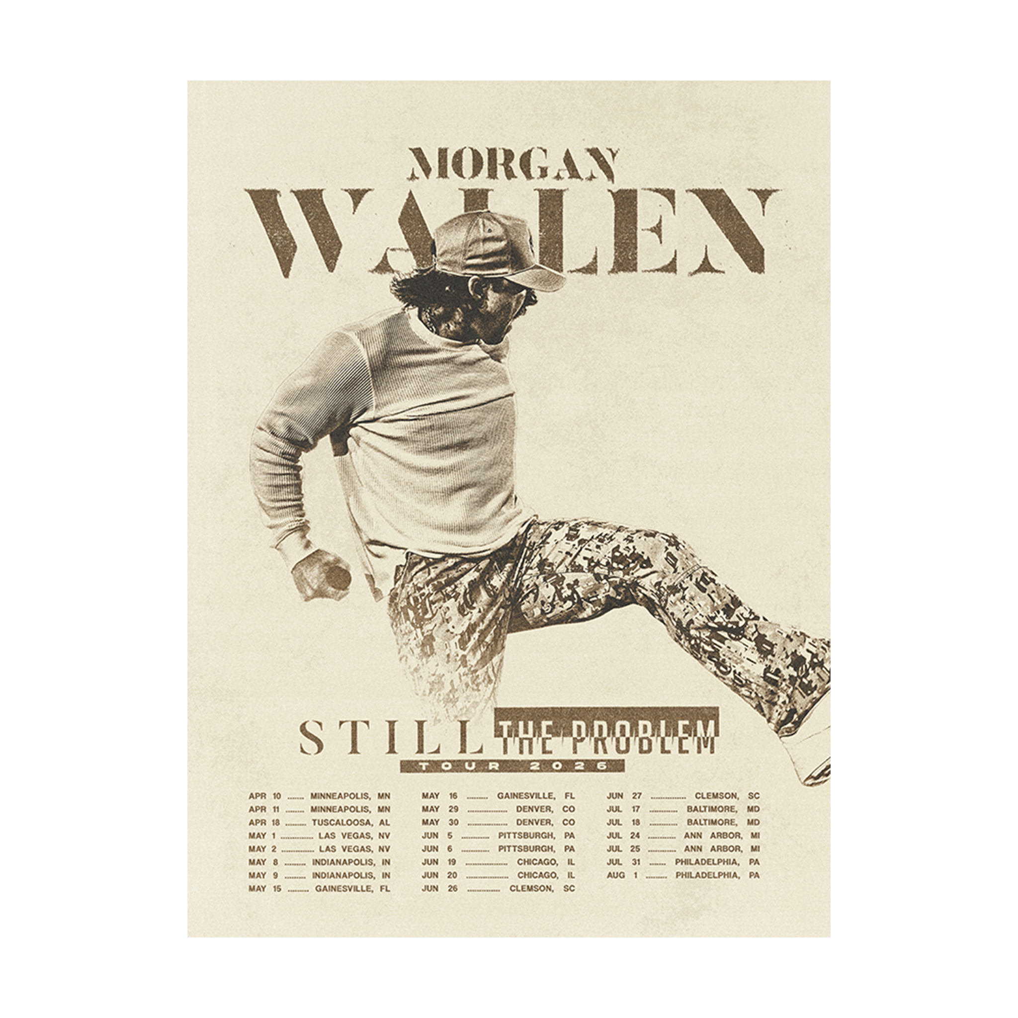 Still The Problem Tour Poster