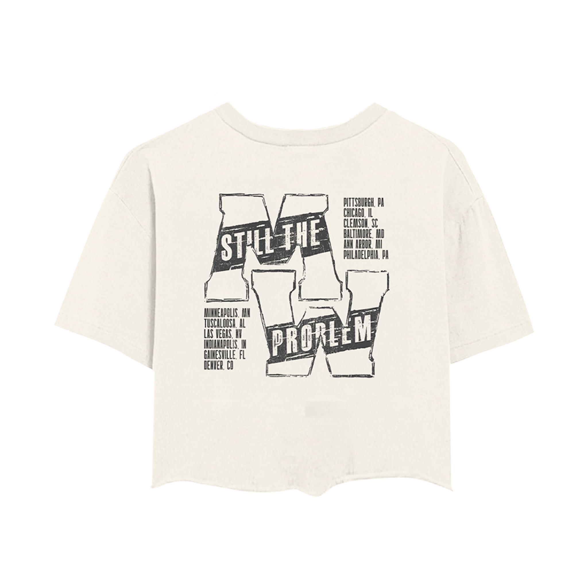 Still The Problem Tour Crop Top