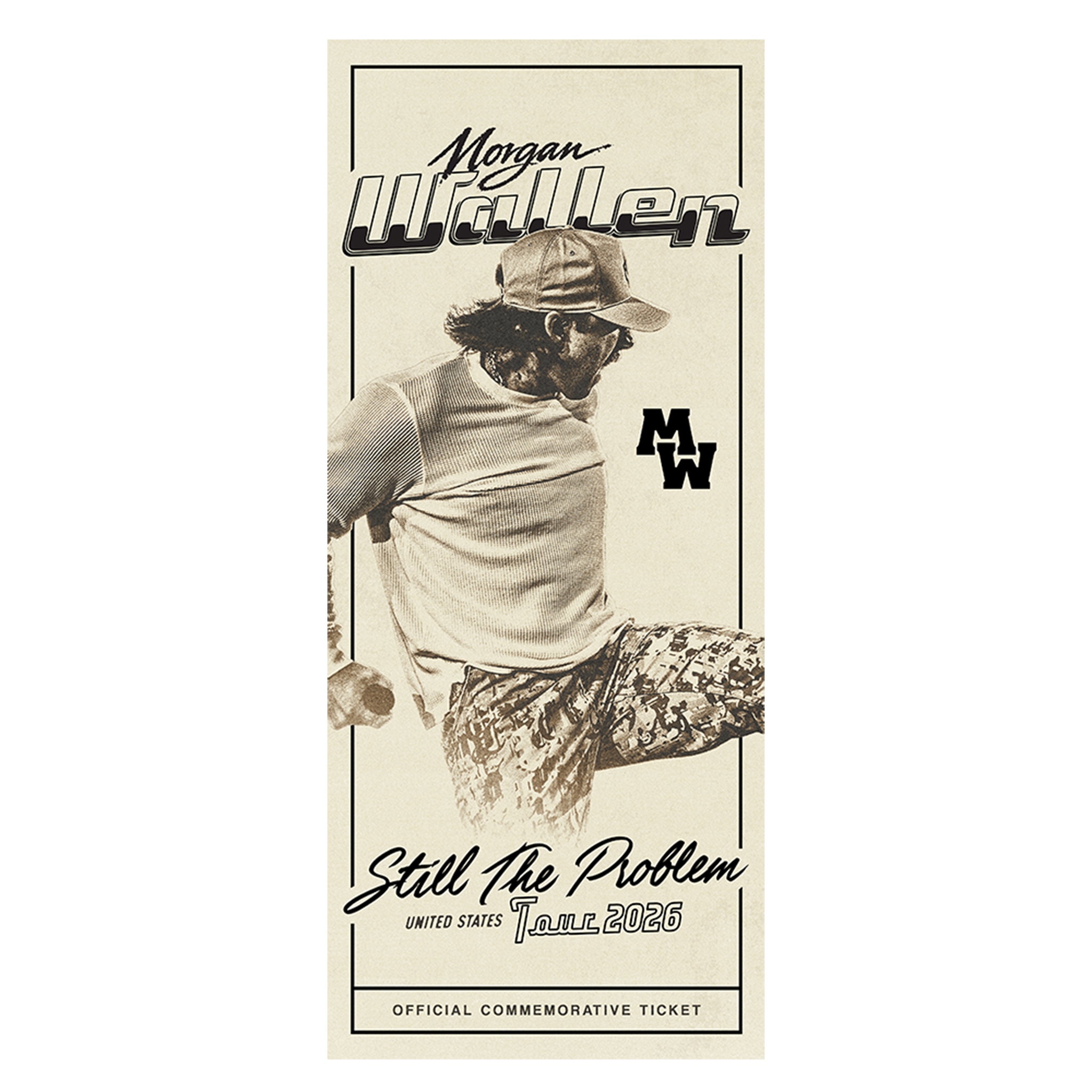 Still The Problem Tour Commemorative Ticket