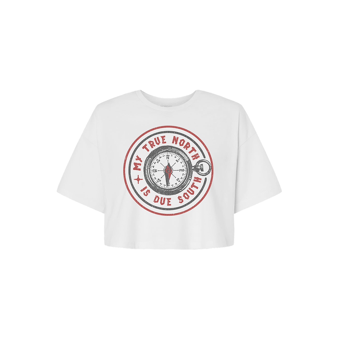 Compass Cropped Tee
