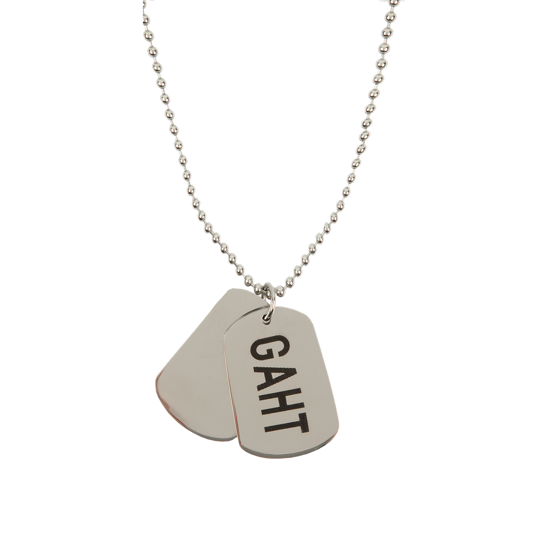 GAHT Dog Tag Necklace Front
