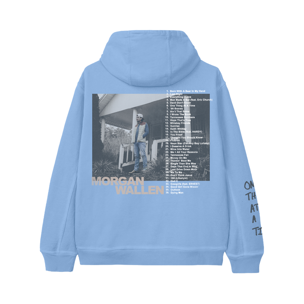 Make your day hoodie light blue 2025