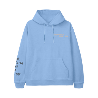 One Thing At A Time Album Cover Blue Hoodie