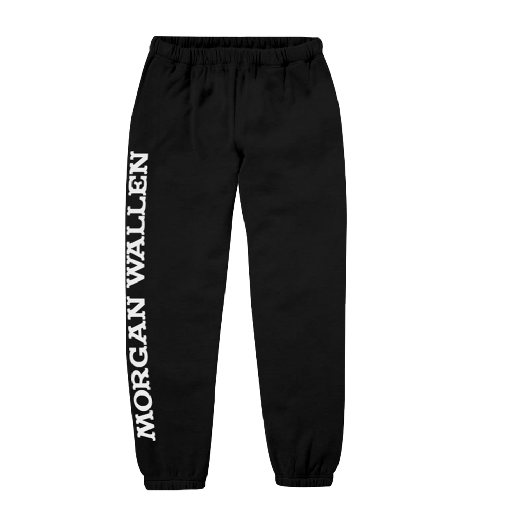 One Night At A Time Black Joggers – Morgan Wallen Official Store