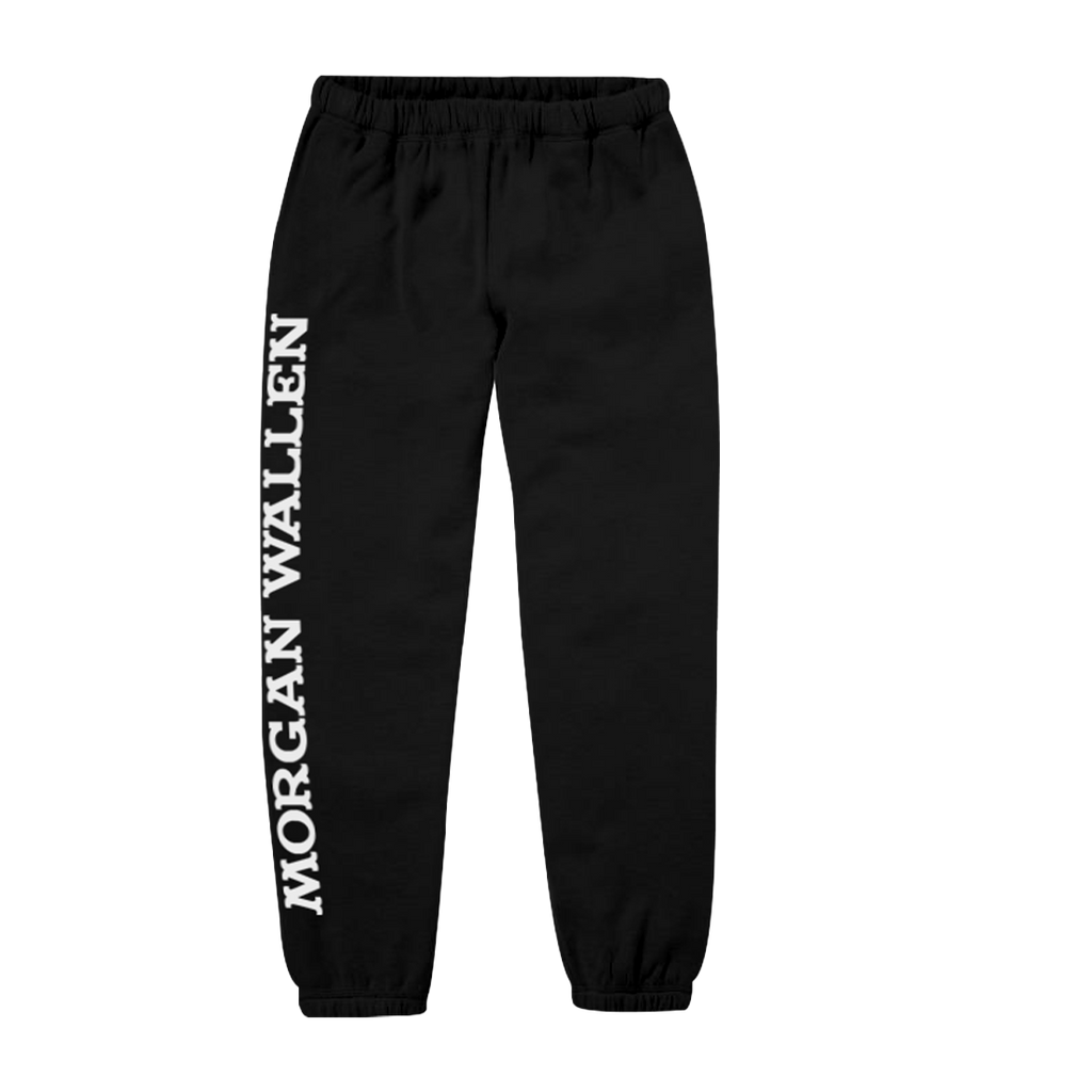White and black joggers sales