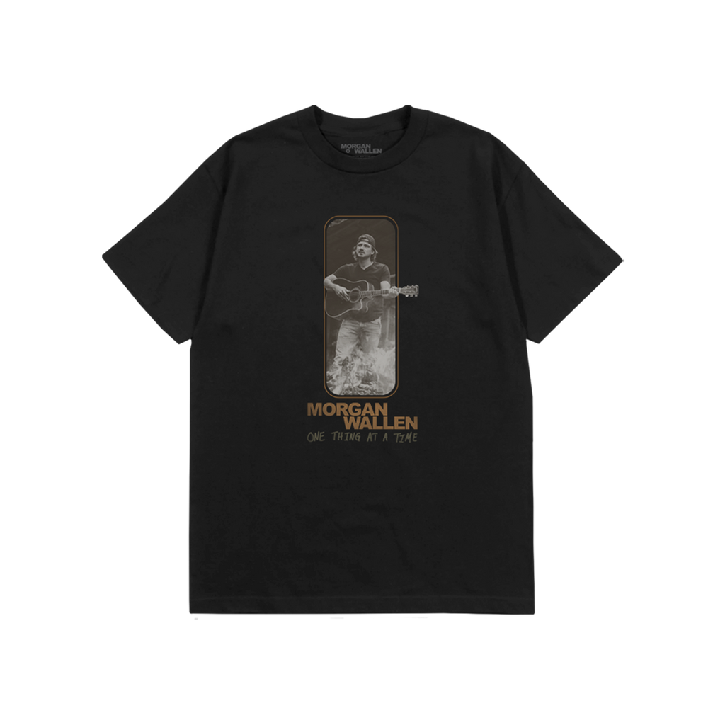 Guitar Tracklist Black T Shirt Morgan Wallen Official Store