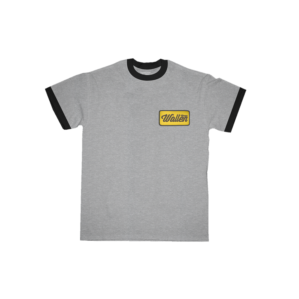 Yellow Patch Ringer T-Shirt Rich text editor