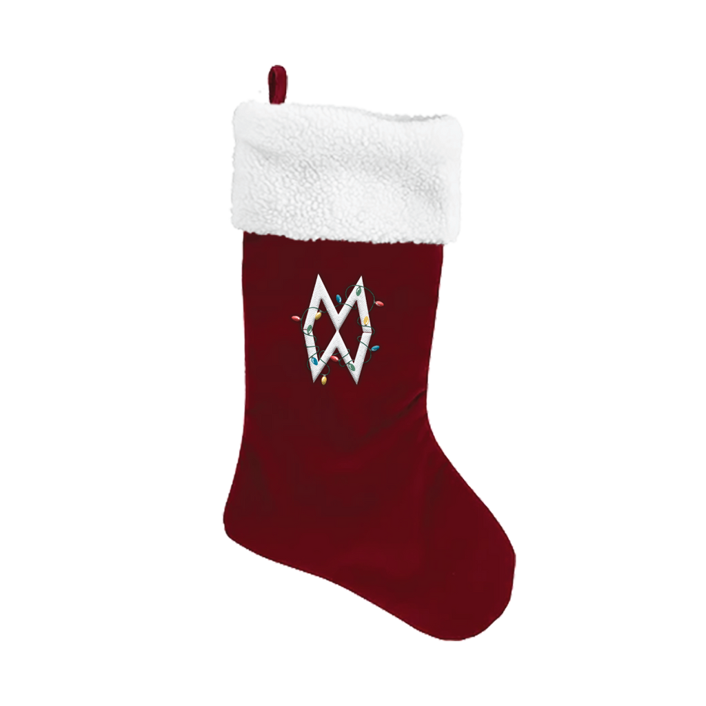 MW Logo Christmas Light Stocking Morgan Wallen Official Store mw-logo-christmas-light-stocking-morgan-wallen-official-store